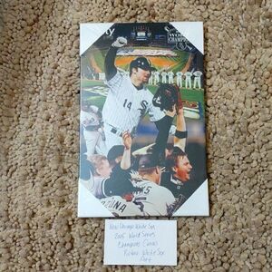 New Chicago White Sox Baseball 2005 World Series Champions Canvas Canvas Picture